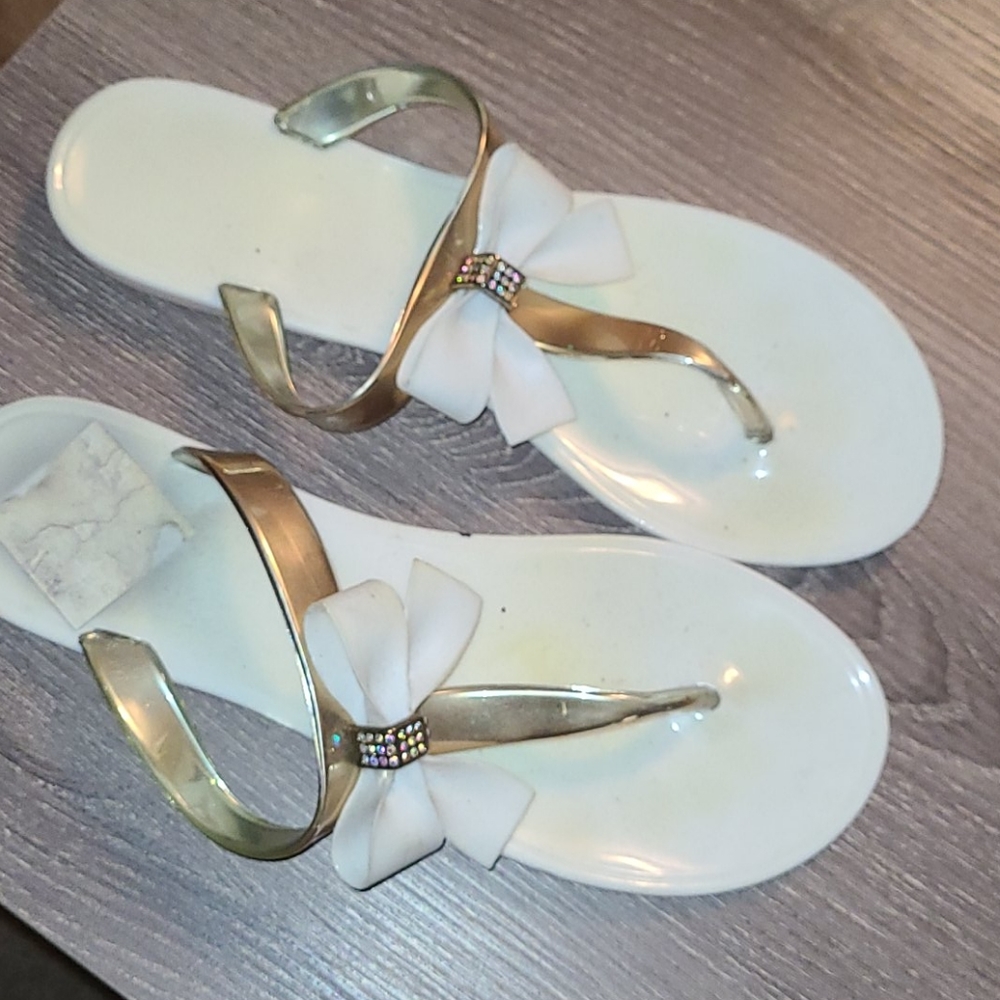 White women sandals